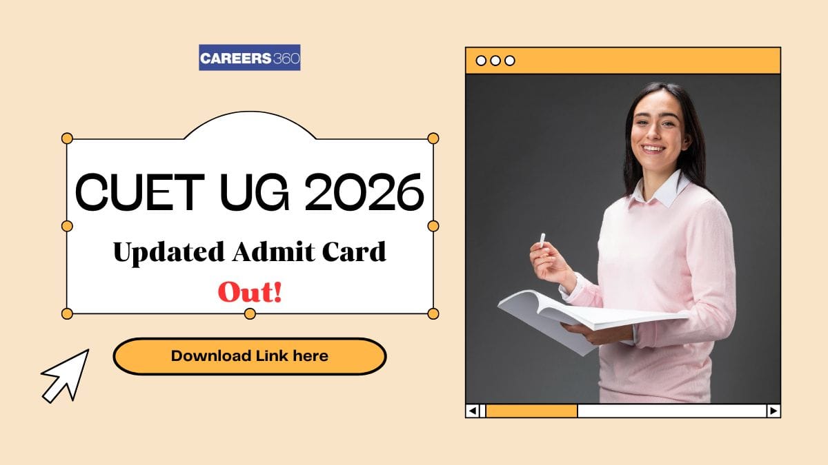 CUET UG 2026 Revised Admit Card (Out): Download Hall Ticket @cuet.nta.nic.in